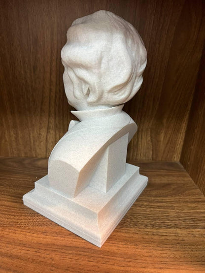 Michael Faraday Bust - Historical Physicist Statue | Science Decor Gift