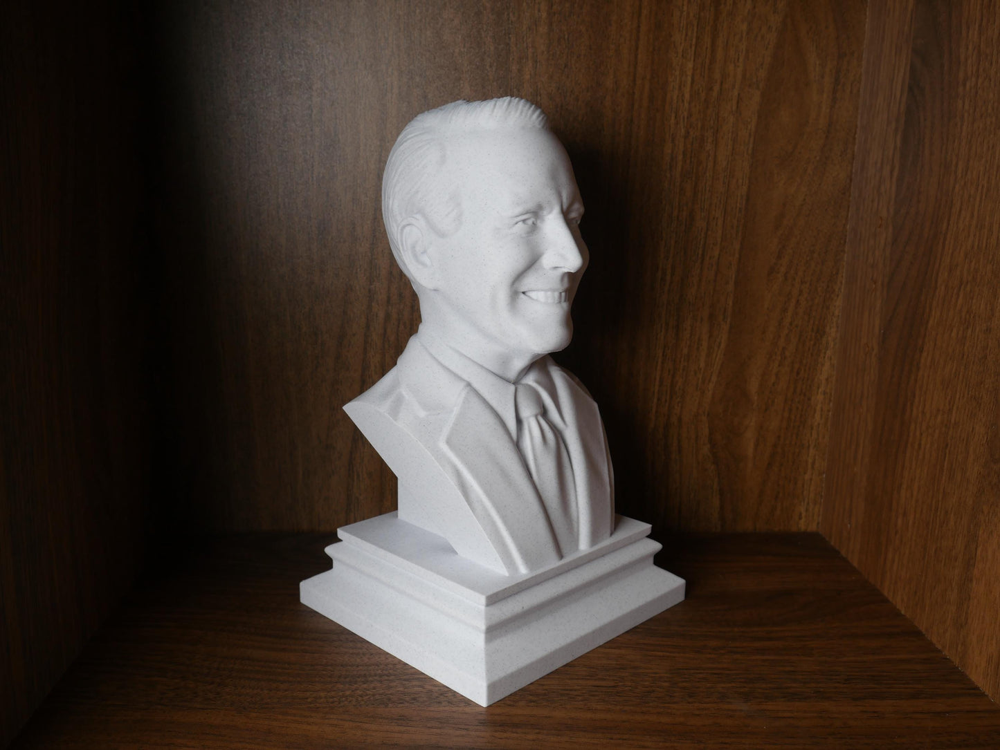 Joe Biden Bust Sculpture – 46th US President Statue | American Leader Decor