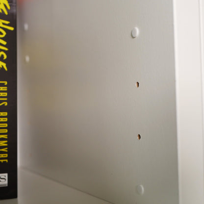 Ikea BESTA Bookshelf Hole Plugs Pack Cover Caps White Wardrobe Half Size Black Brown White Oak Besta Book Shelf 2.8mm Diameter Plug