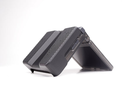 Anbernic RG35XX-SP RG35 SP Slim Grip Felt Lining Case with Felt Wrap Ergonomic RG35X Handheld Flip Rocker Screen Back Plate Convertible