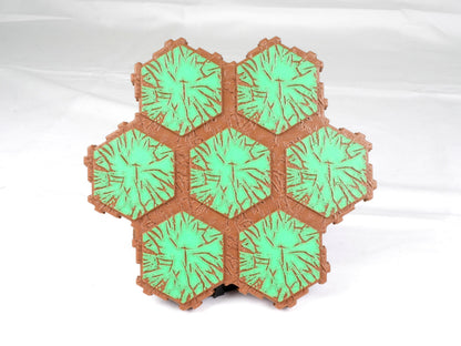 Terrain Expansion Pack for Heroscape Hex Terrain Full | Tabletop | Paintable Miniature Board Game| DnD Role Play Game Hero Scape Game JCSFY