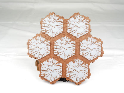 Terrain Expansion Pack for Heroscape Hex Terrain Full | Tabletop | Paintable Miniature Board Game| DnD Role Play Game Hero Scape Game JCSFY