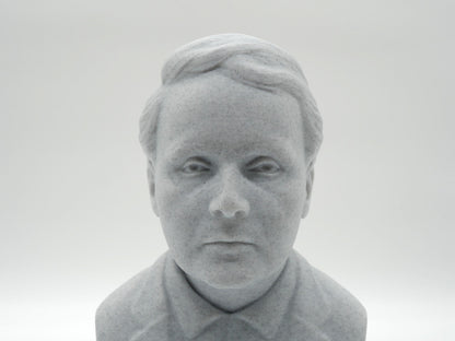Marie Curie Life Size Bust – 3D Printed Female Scientist Sculpture – Nobel Prize Winner Decor – Inspirational STEM Gift Home Library Art