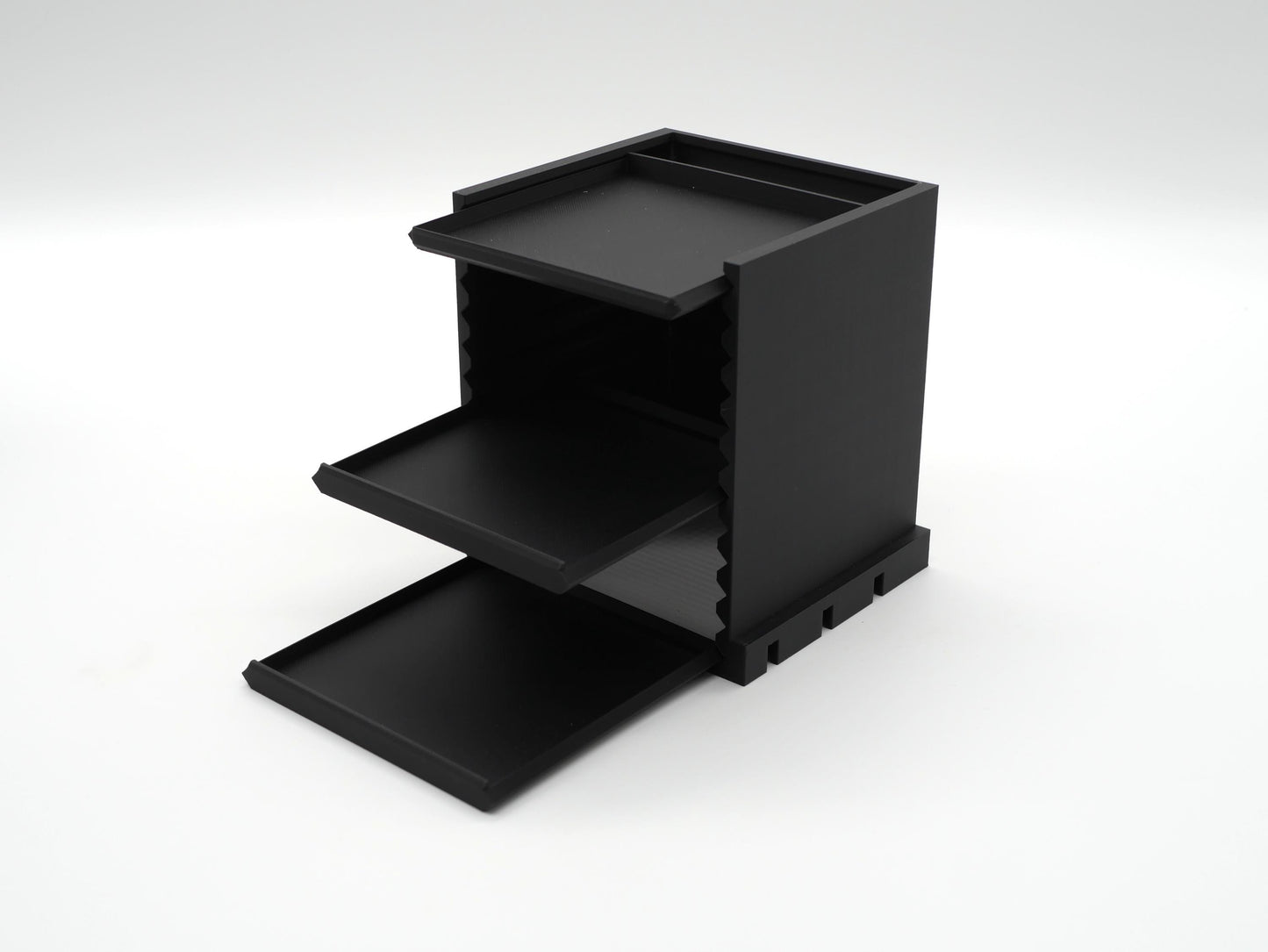 Minifigure Storage Tower Tabletop Game Station Modular Add-On | Dice Tower | Board Game Organizer Tokens and Cards DnD | WyldForm SpaceBar