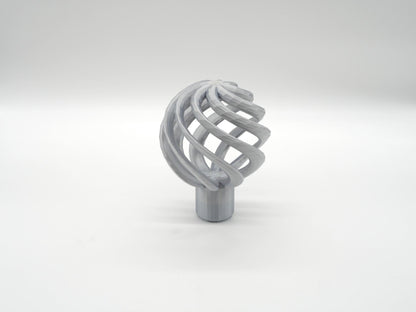 Orb Twisted Cage Staff Kit for Cosplay Wizard Convention Events | Removable Top Piece Topper | 3D Print  Modular Wizard Cane Walker by JCSFY