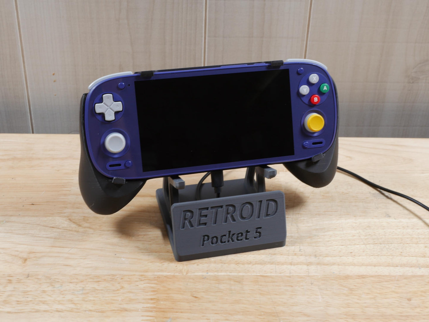 Display Stand for RP5 Retroid Pocket 5 with Charging Space | Dock Shelf Unit Gaming Retro Device Compatible with JCSFY Grips