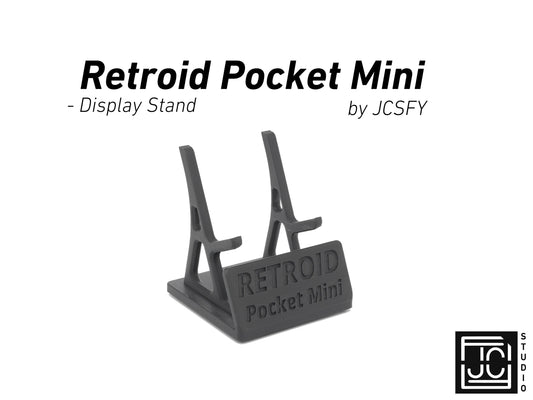 Display Stand for RPMini Retroid Pocket Mini with Charging Space | Dock Shelf Unit Gaming Retro Device Compatible with JCSFY Grips