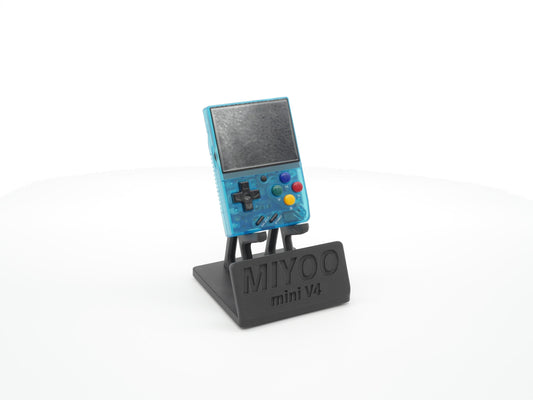 Display Stand for Miyoo mini V4 MMV4 with Charging Space | Dock Shelf Unit Gaming Retro Device Compatible with JCSFY Grips