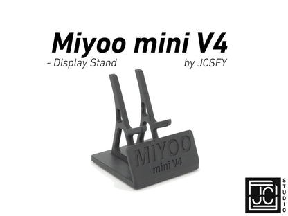 Display Stand for Miyoo mini V4 MMV4 with Charging Space | Dock Shelf Unit Gaming Retro Device Compatible with JCSFY Grips