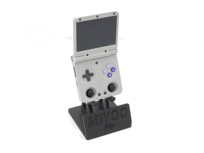 Display Stand for Miyoo Flip MFlip with Charging Space | Dock Shelf Unit Gaming Retro Device Compatible with JCSFY Grips