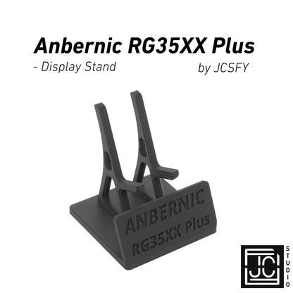 Display Stand for RG35XX Plus Anbernic 35XX with Charging Space | Dock Shelf Unit Gaming Retro Device Compatible with JCSFY Grips