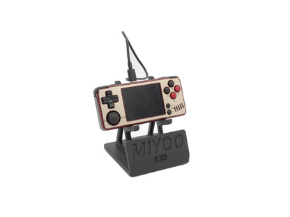 Display Stand for Miyoo A30 with Charging Space | Dock Shelf Unit Gaming Retro Device Compatible with JCSFY Grips