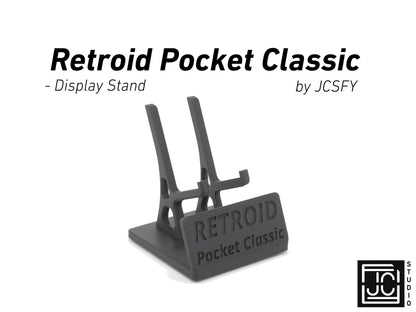 Display Stand for Retroid Pocket Classic with Charging Space | Dock Shelf Unit Gaming Retro Device Compatible with JCSFY Grips