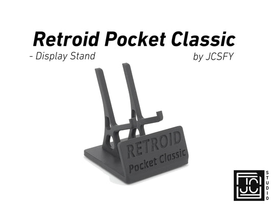 Display Stand for Retroid Pocket Classic with Charging Space | Dock Shelf Unit Gaming Retro Device Compatible with JCSFY Grips