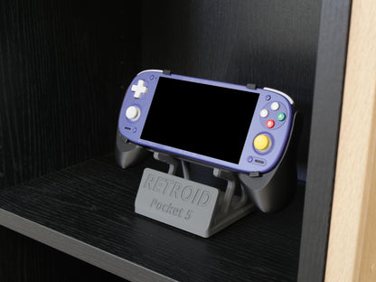 Display Stand for Miyoo A30 with Charging Space | Dock Shelf Unit Gaming Retro Device Compatible with JCSFY Grips