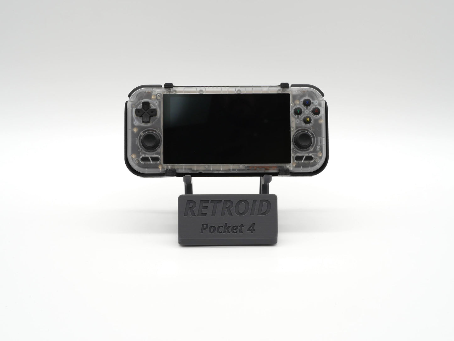Display Stand for Retroid Pocket 4 / 4 Pro with Charging Space | Dock Shelf Unit Gaming Retro Device Compatible with JCSFY Grips