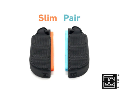 Comfort Felt Grips for Nintendo Switch 2 Joy-Con 2 Slim and Thick Slide On Handles Fits in Dock | Ergonomics with Textured Pattern V2