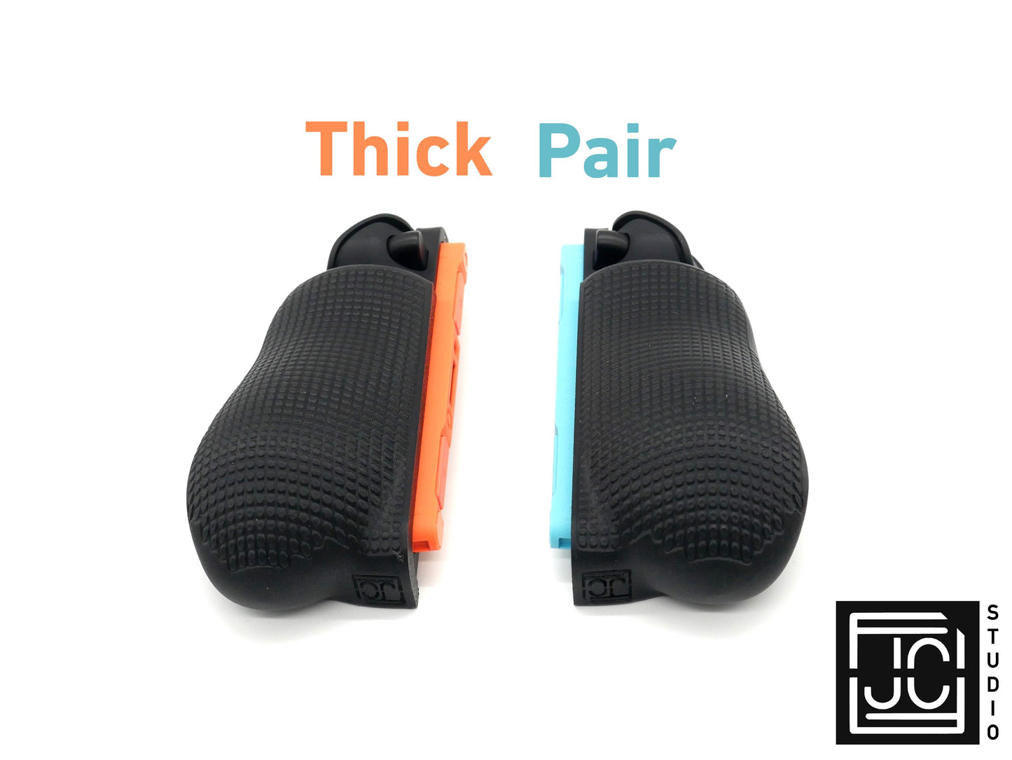 Comfort Felt Grips for Nintendo Switch 2 Joy-Con 2 Slim and Thick Slide On Handles Fits in Dock | Ergonomics with Textured Pattern V2