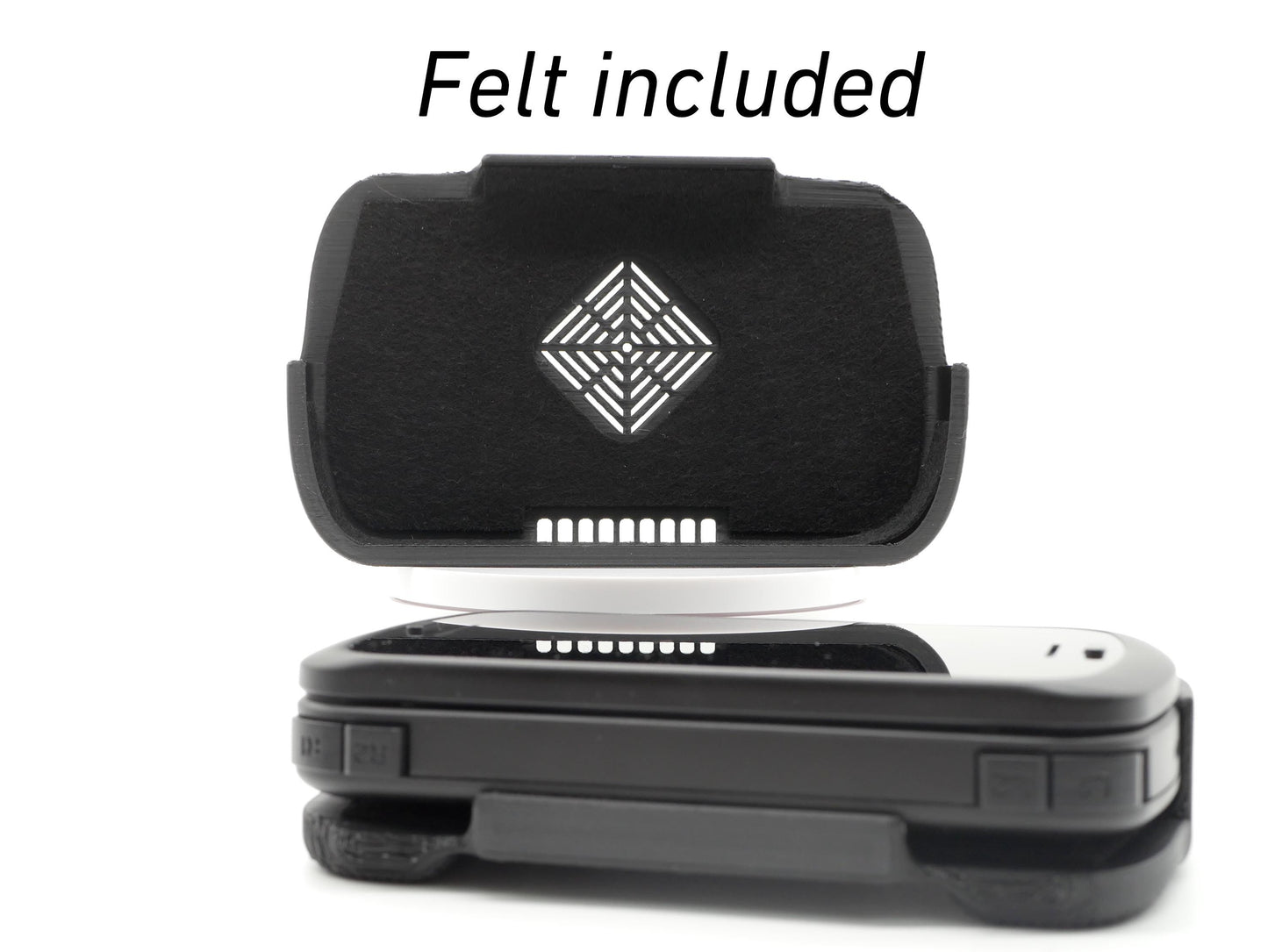 Felt Slim Grip for Anbernic RG Slide Slim Comfort Grip with Felt Wrap Ergonomic RG-Slide Handheld Deluxe