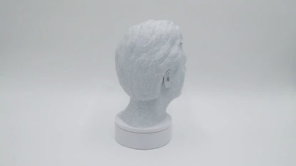 Mark Ruffalo Bust – 3D Printed Sculpture | Eco Friendly PLA Actor Statue for Home Office