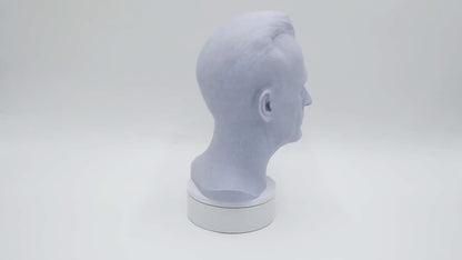 Robert Knepper Bust – 3D Printed Sculpture | Detailed Actor Statue for Home Office Decor